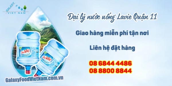 Đại lý nước khoáng Lavie Quận 11