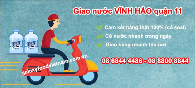 Nước khoáng Vĩnh Hảo Quận 11