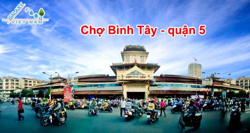 Cung cấp nước uống Lavie tại quận 5 - chợ Bình Tây