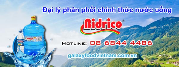 Nước tinh khiết Bidrico